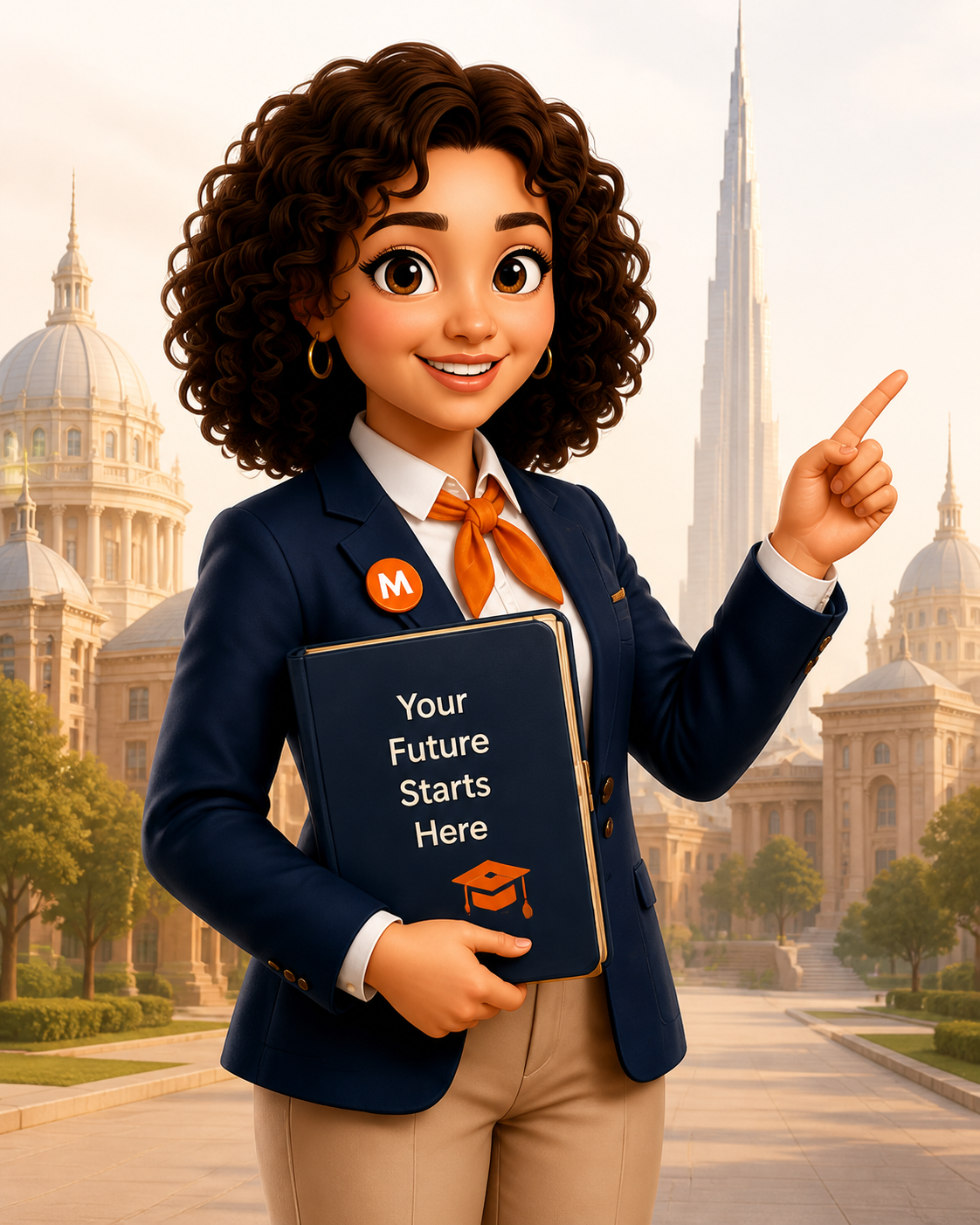 Mia, EduMarket's university guidance assistant